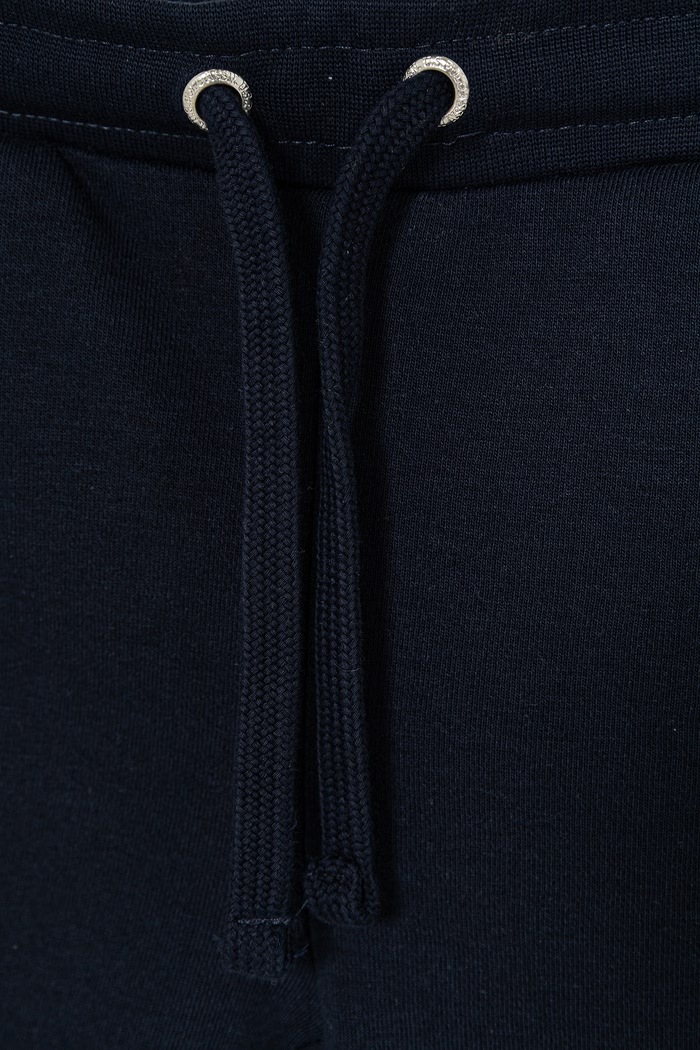 U.S. Polo Assn. nohavice jogger detské s bavlnou tmavomodrá USP2456