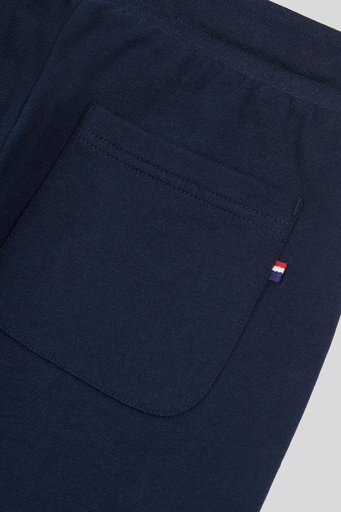 U.S. Polo Assn. nohavice jogger detské s bavlnou USP2456 tmavomodrá