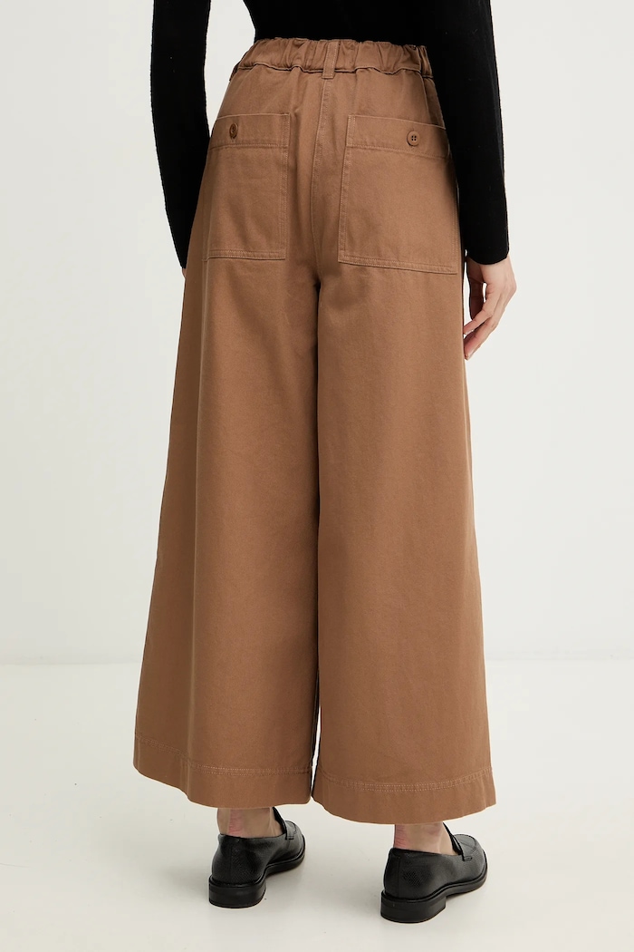 Ρούχα Παντελόνι Weekend Max Mara ARIETE 2615131121600 καφέ