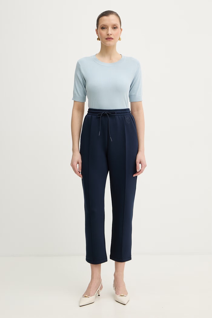Weekend Max Mara spodnie dresowe UTOPIA 2615781011600 granatowy SS26