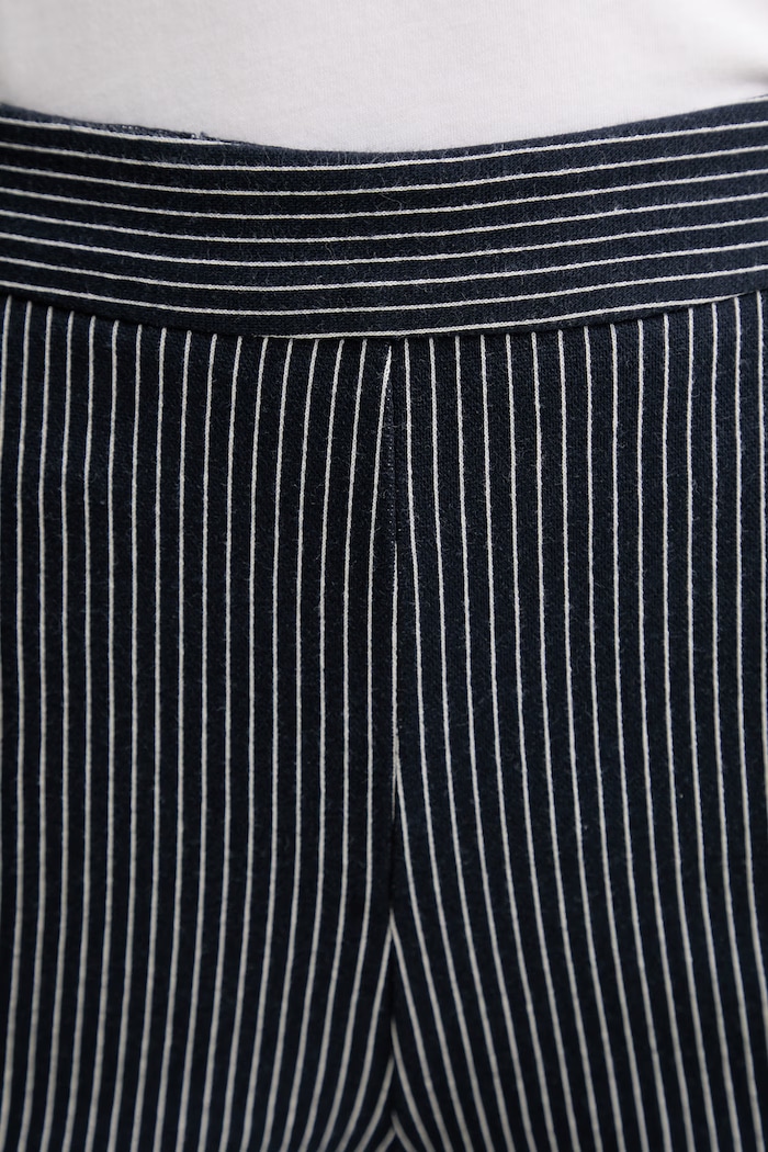 MM by Max Mara pantaloni ORTENSIA blu navy 2616781047600