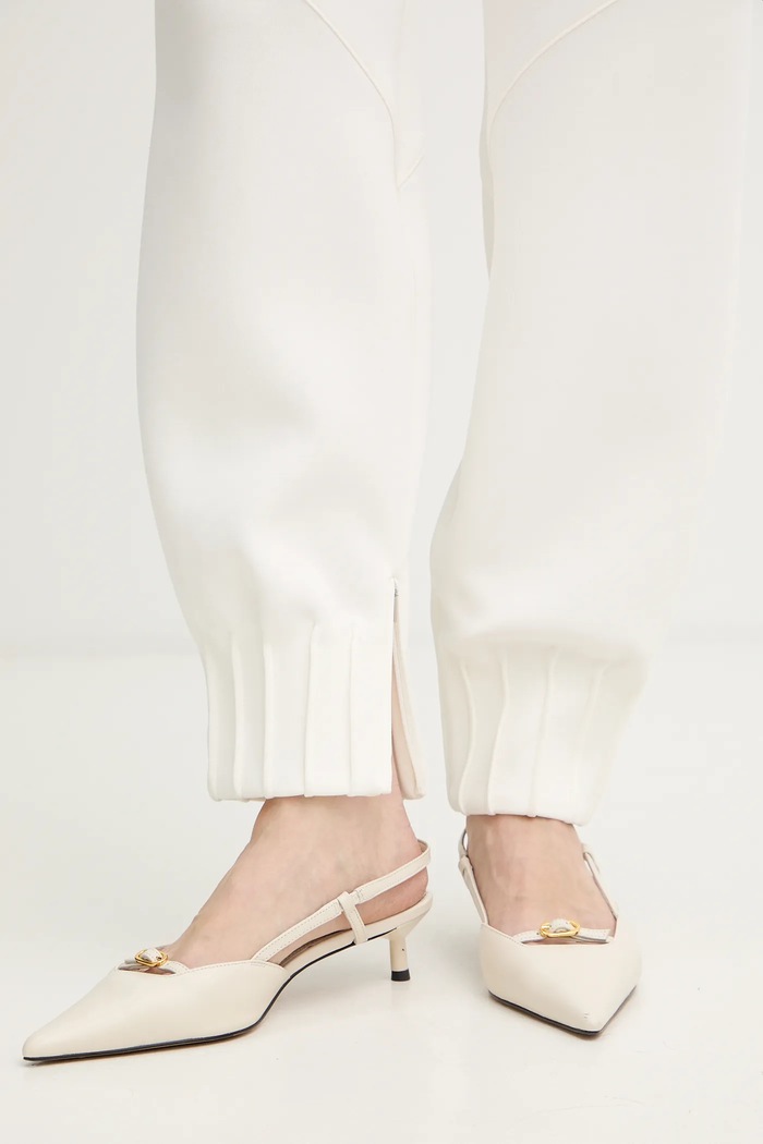 Спортен панталон MM by Max Mara VISTA бежов 2616781097600