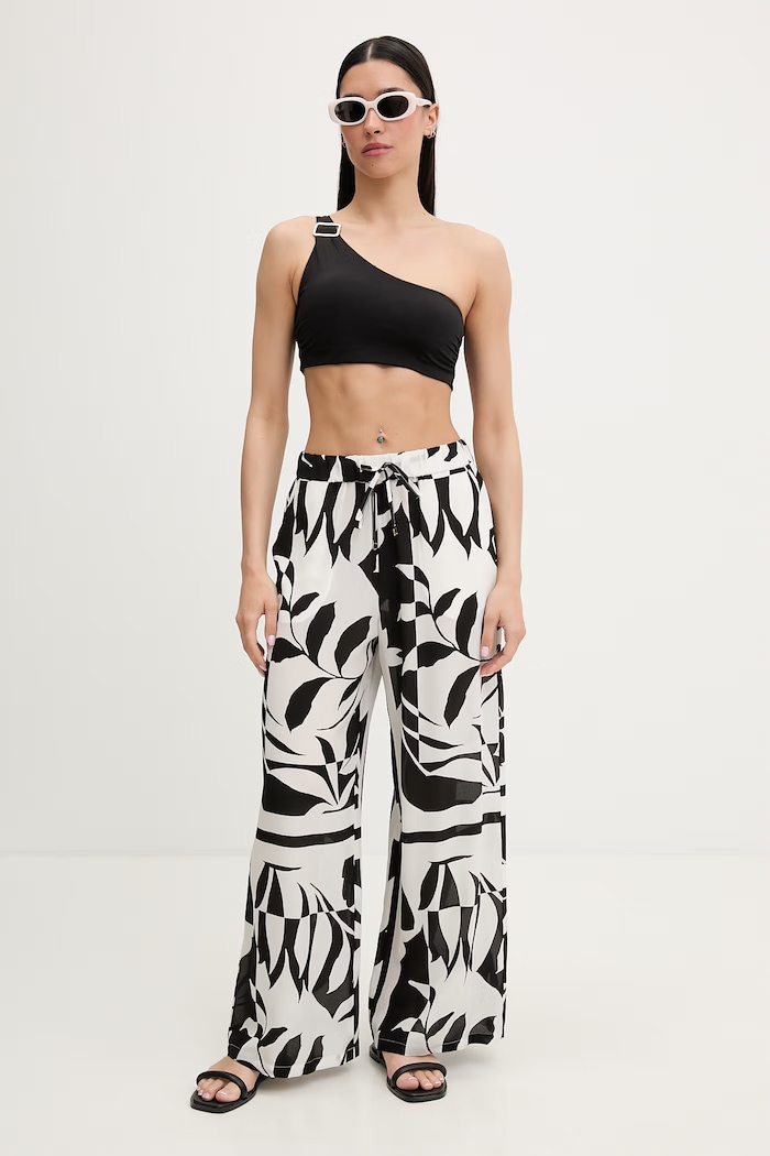 Max Mara Beachwear pantaloni de plajă pentru femei VOTO 2616131039600 negru SS26