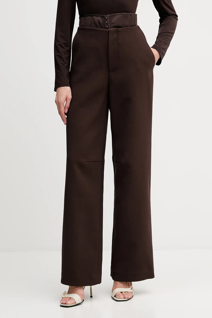 Rotate pantaloni Planet friendly maro 1149412910
