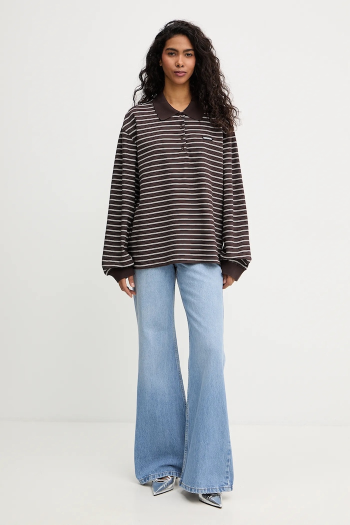 Rotate jeansy 1151681321 niebieski SS26