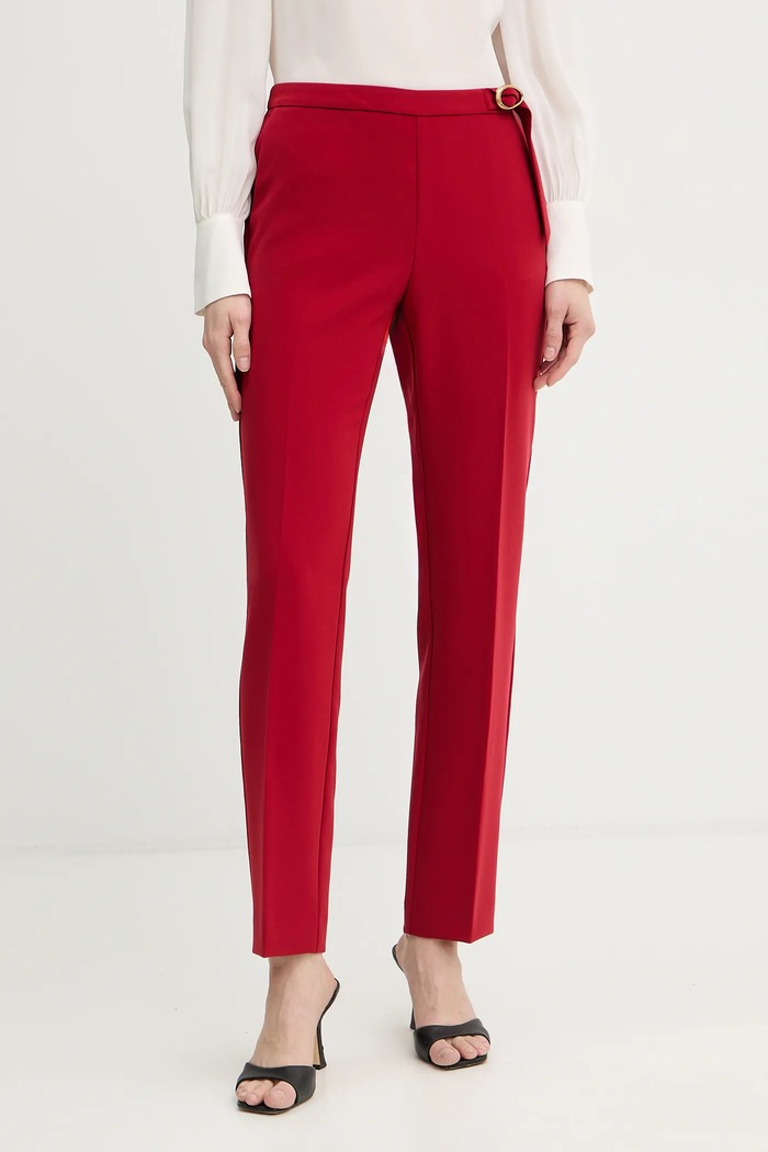 Παντελόνι Marciano by Guess ZAIRA με ελαστάν κόκκινο 6RGB02.7357A