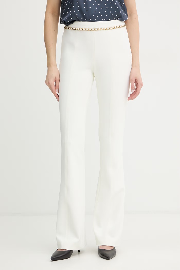 Marciano by Guess spodnie MAYE tkanina beżowy 6RGB12.9373Z