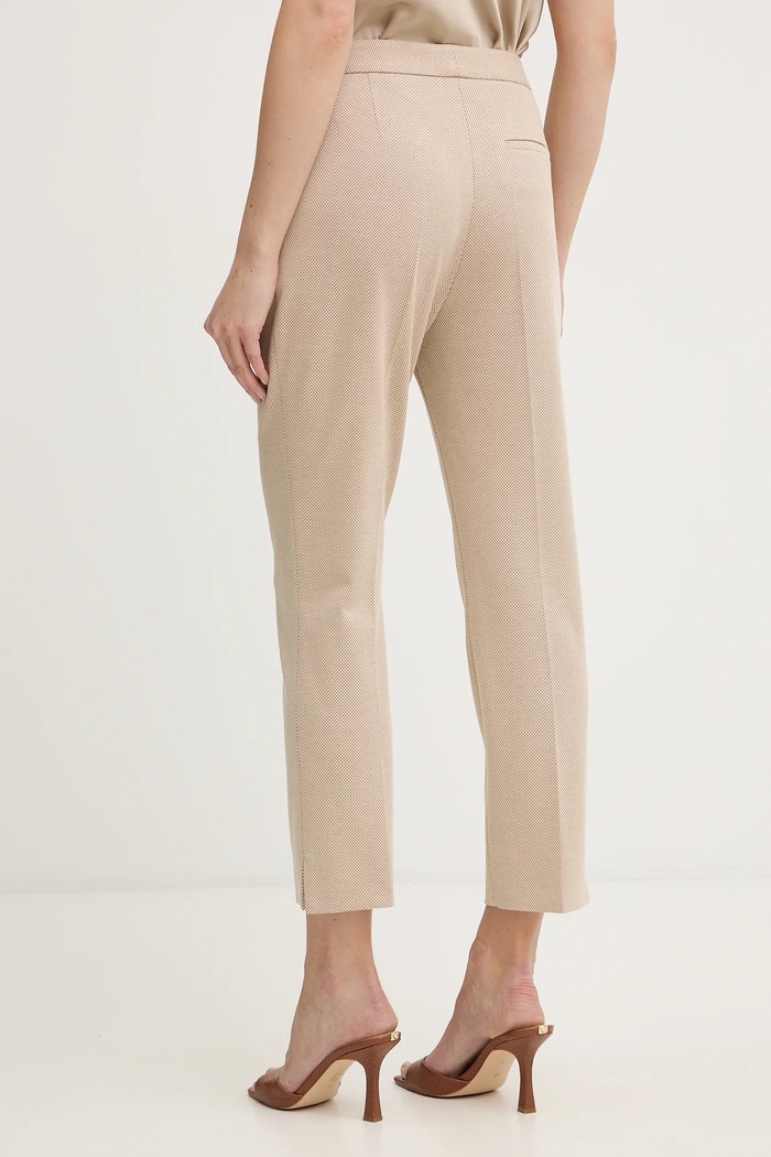 Одяг Штани BOSS Tapria-Crop4 50555740 бежевий