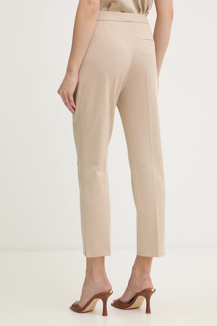 Одяг Штани BOSS Tapria-Crop4 50555740 бежевий
