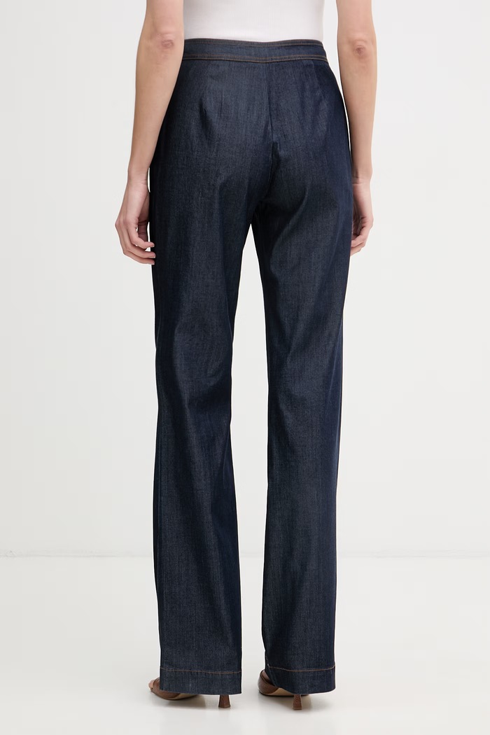 Oblečenie Marciano by Guess nohavice dámske s lyocellom KATIE G6GA09.D1123 tmavomodrá