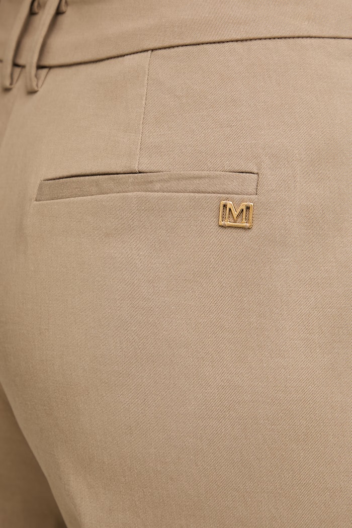 Marciano by Guess παντελόνι κανονικό γυναικείο με lyocell DONA μπεζ G6GB01.W1743
