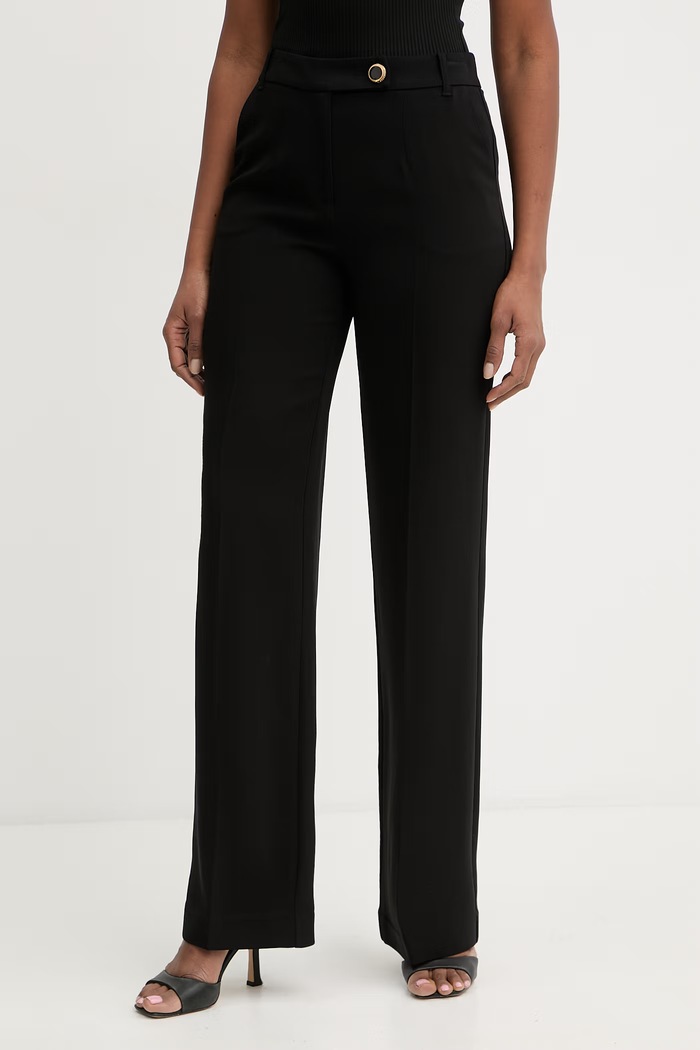 Marciano by Guess spodnie damskie z wiskozy GRETHA czarny G6GB18.W2204