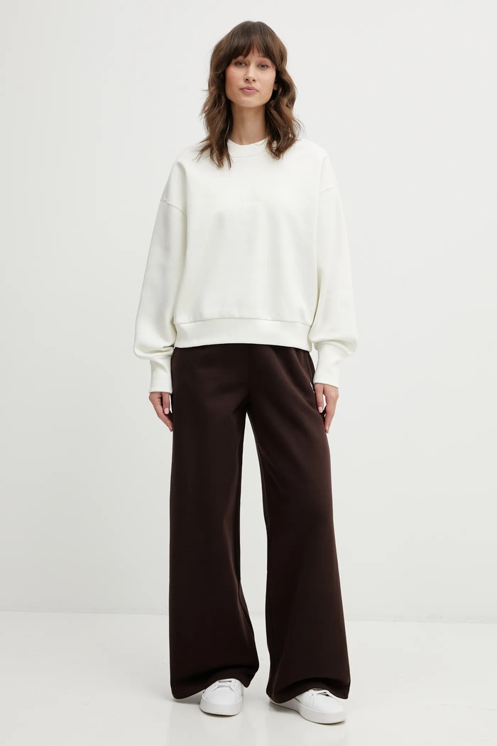 adidas Originals spodnie dresowe Essentials KC9135 brązowy SS26