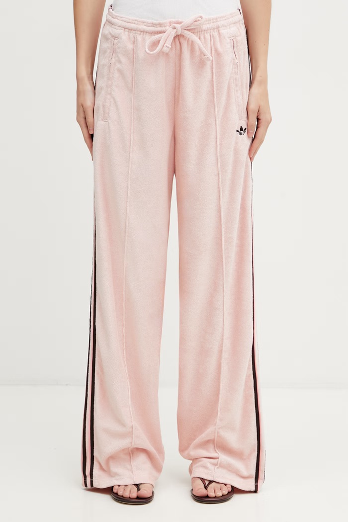adidas Originals Terry Towel Firebird Women's sweatpants with cotton KD1414 pink SS26