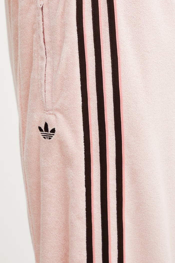 adidas Originals Terry Towel Firebird Women's sweatpants with cotton pink KD1414