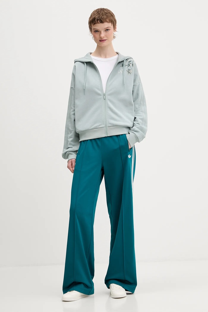 adidas Originals παντελόνι επίσημο γυναικείο Firebird KG3701 τιρκουάζ SS26