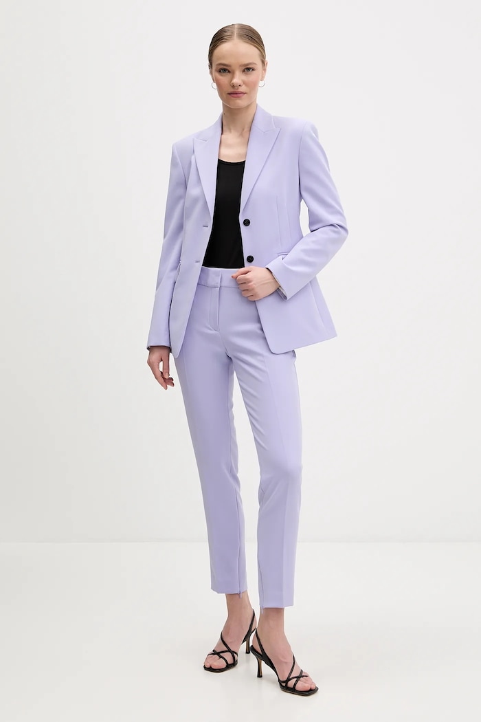 HUGO nadrág Hedima-1 50544742 lila SS26