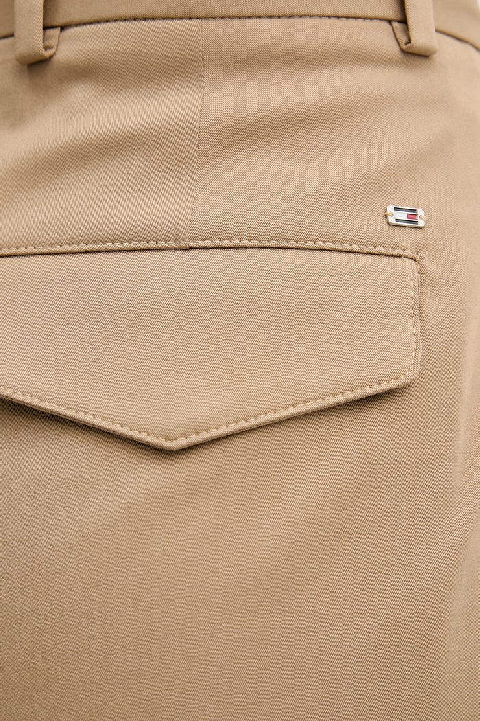 Hlače Tommy Hilfiger bež WW0WW49471