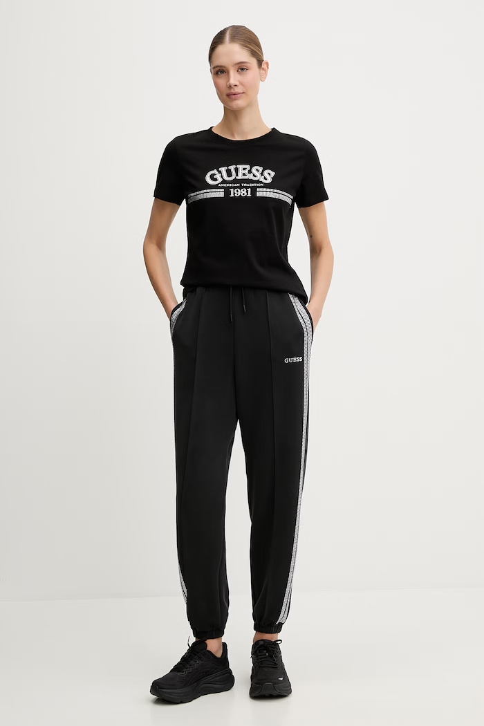 Спортен панталон Guess BERTHE V6RB01.KCAY2 черен SS26