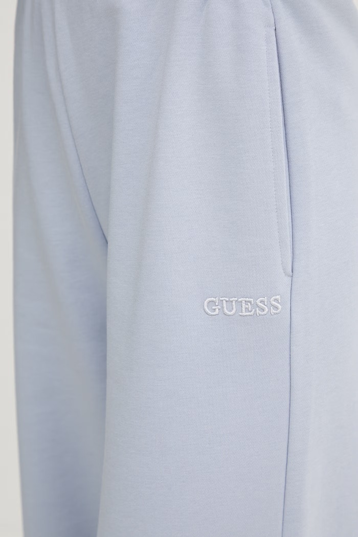 Guess spodnie dresowe YAYOI niebieski V6RB03.KD761