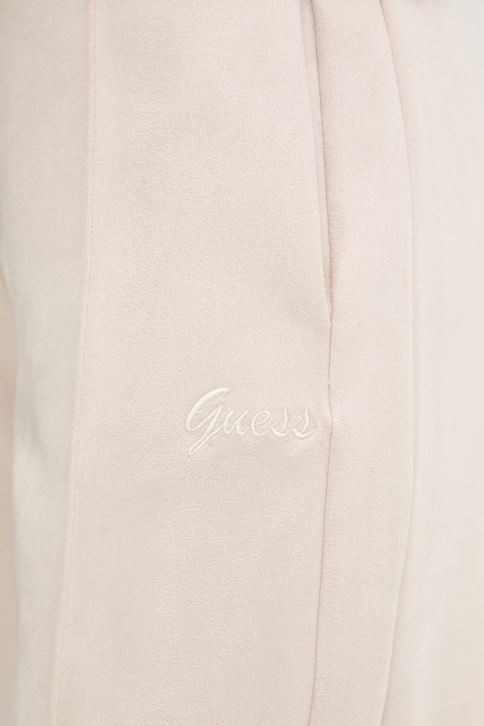 Guess spodnie LIA beżowy V6RB04.KCJY2