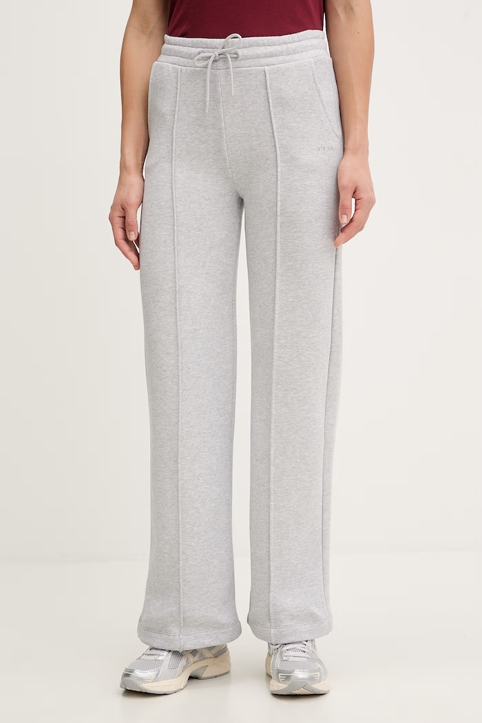 Guess spodnie dresowe NAT dzianina szary V6RB17.K9V31