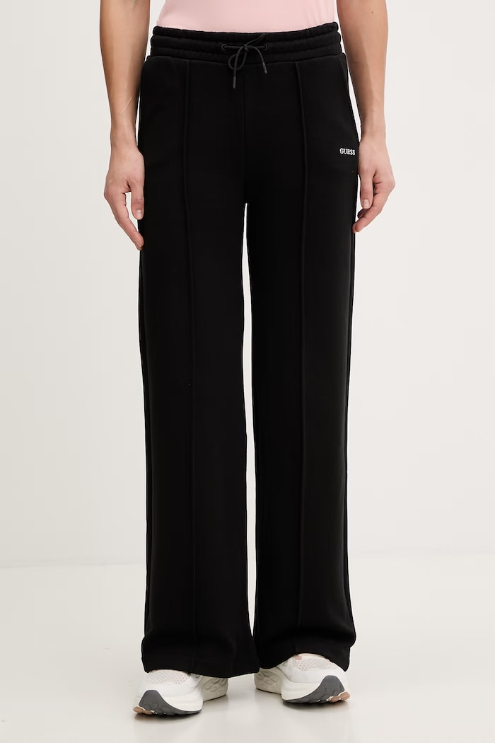 Guess pantaloni de trening NAT uni negru V6RB17.K9V31