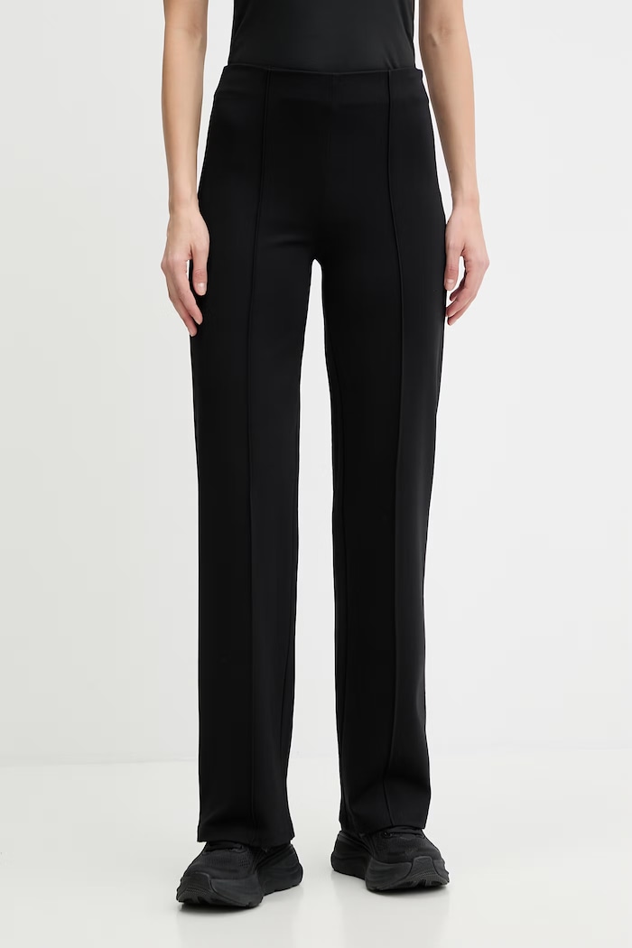 Tepláky Guess ANNIE pletenina čierna V6RB20.KD822