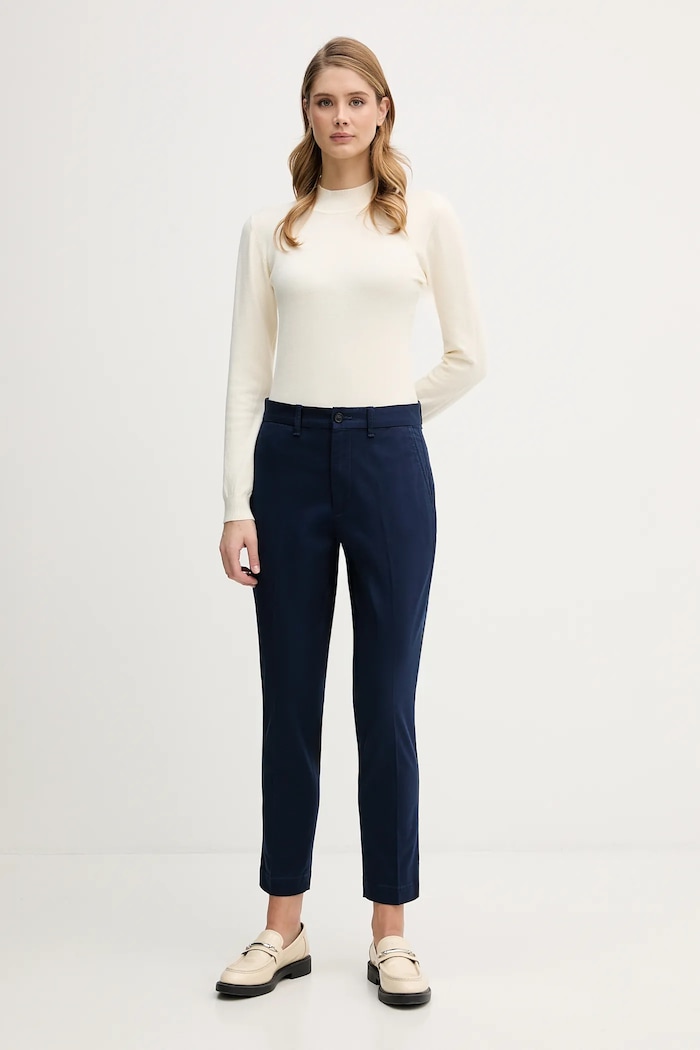 Kalhoty Polo Ralph Lauren 211A96672 námořnická modř SS26