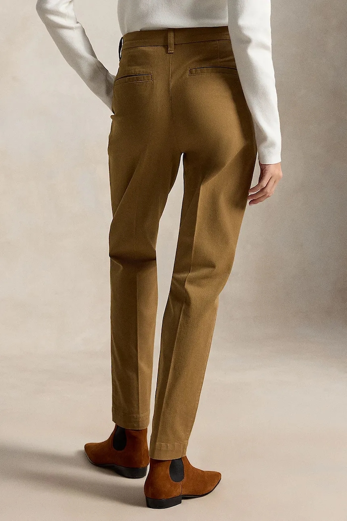 Polo Ralph Lauren pantaloni 211A96672 maro SS26