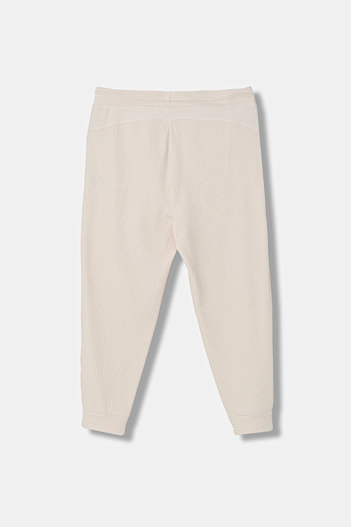 Dkny spodnie dresowe DP5P3498 beżowy SS26
