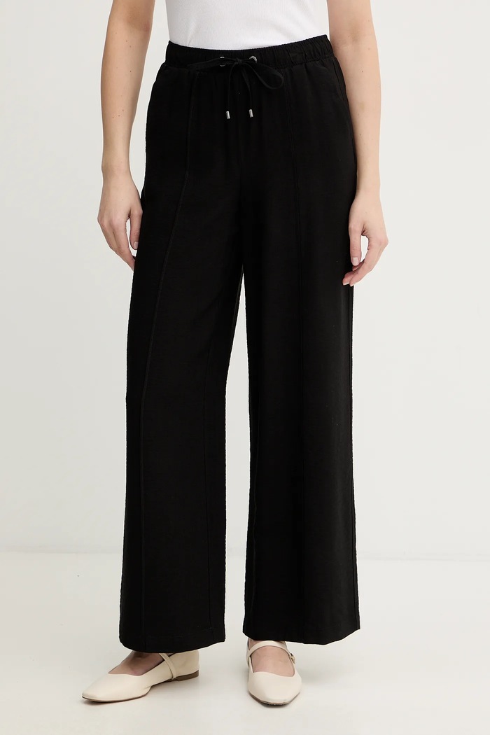 Kalhoty Dkny high černá P54K7D81