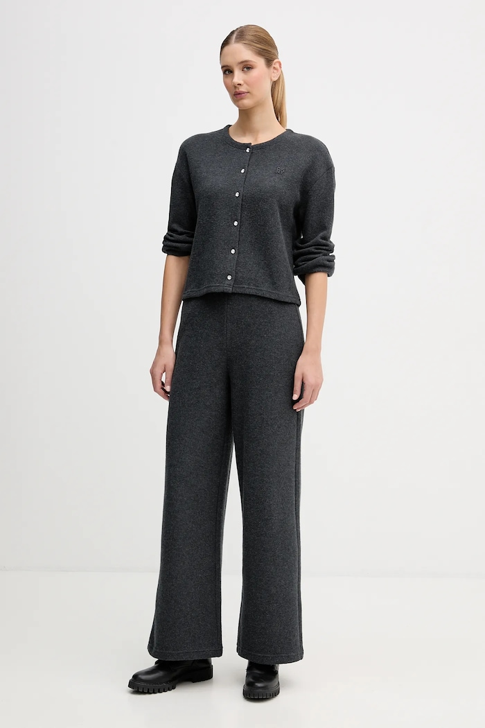 Παντελόνι Dkny DJ6P3116 γκρί SS26