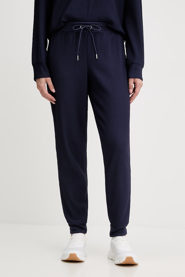 Tepláky Dkny pletenina námořnická modř DP6P3498