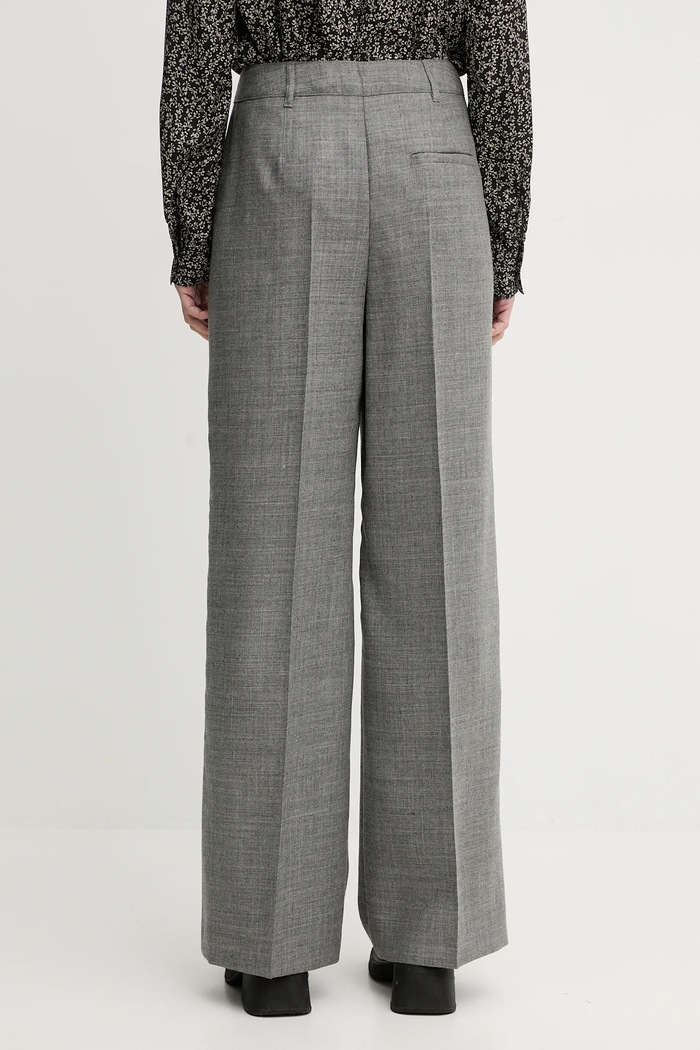 Îmbrăcăminte Marc O'Polo pantaloni de lână 600006810005 gri