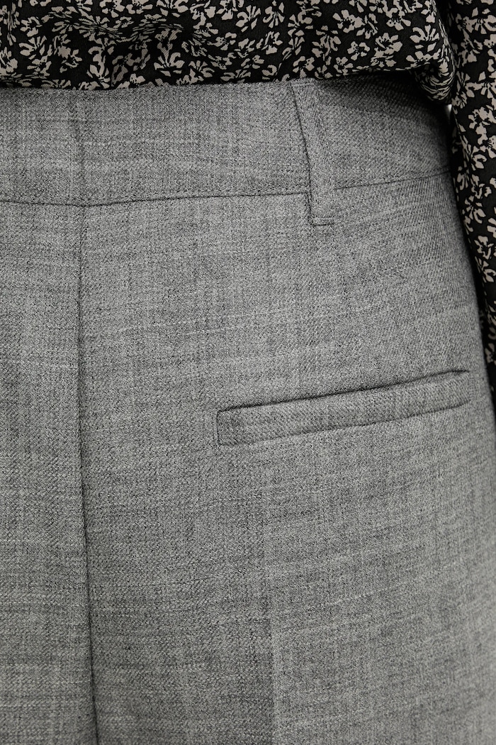 Marc O'Polo pantaloni de lână gri 600006810005