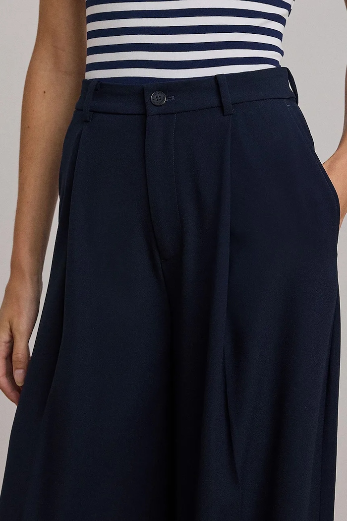 Nohavice Lauren Ralph Lauren tmavomodrá 200P03582