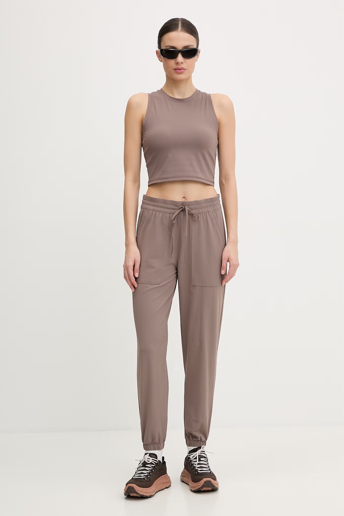 Športové nohavice Columbia Pinetown Canyon 2155911 hnedá SS26