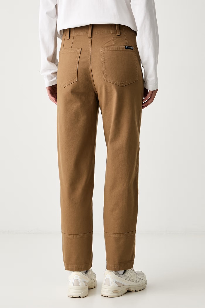 Odzież Columbia spodnie regular damskie bawełniane ROC 2135811 brązowy