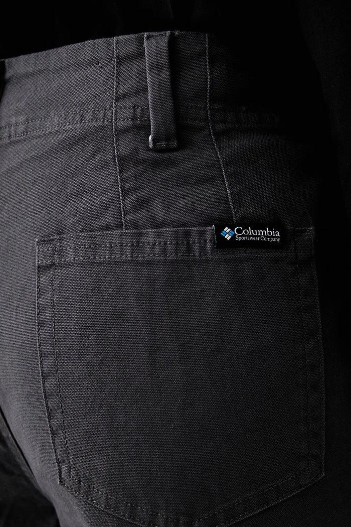 Columbia spodnie regular damskie bawełniane ROC szary 2135811