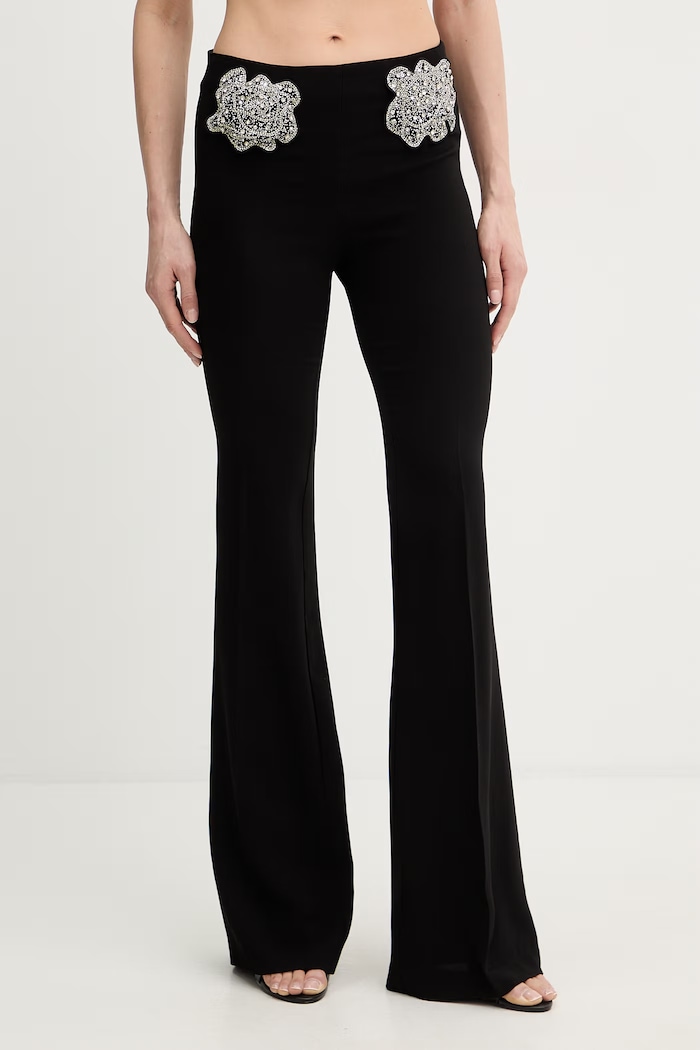 Pinko pantaloni panza negru 106445.A31P