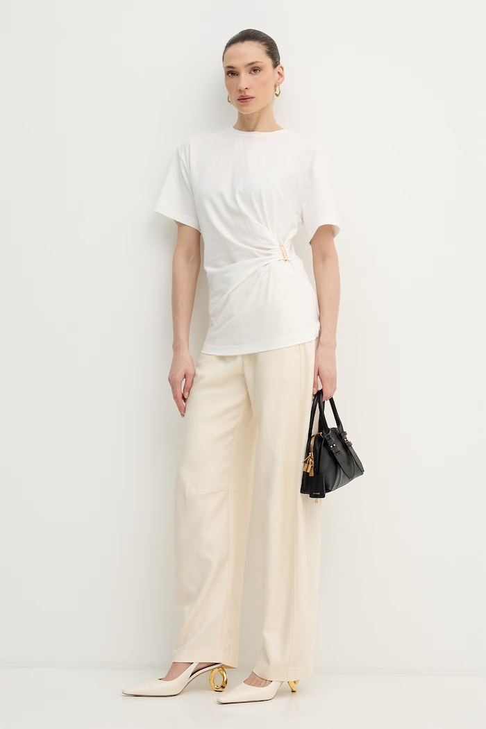 Pinko nohavice dámske 106492.A2W6 béžová SS26