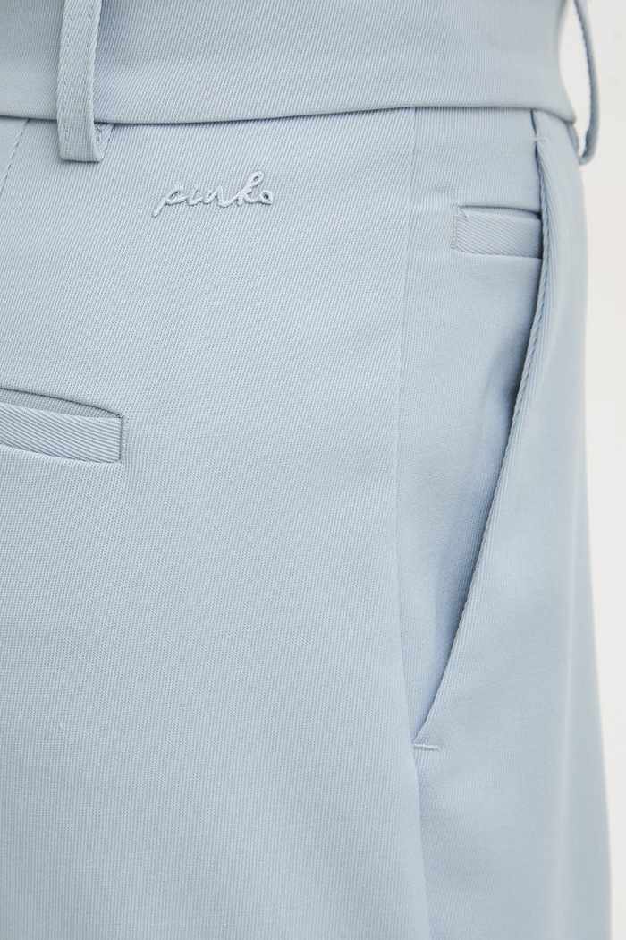 Pinko pantaloni pentru femei albastru 106193.A32G