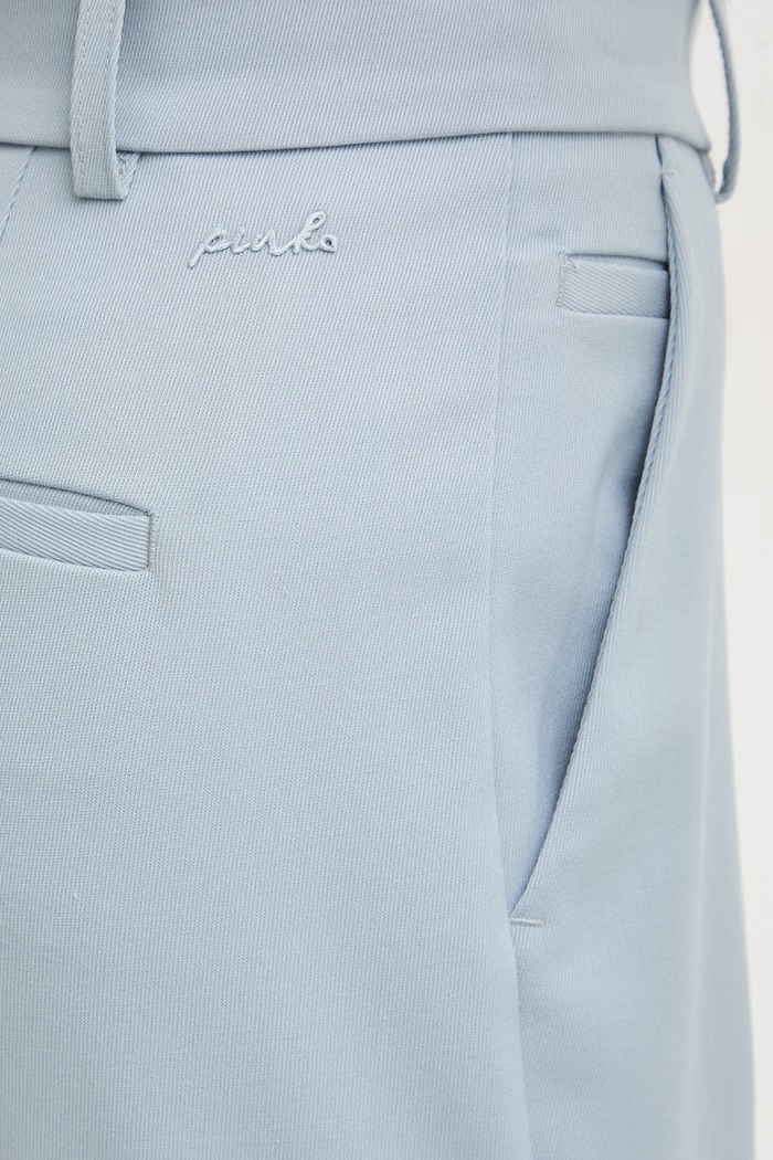 Pinko pantaloni pentru femei albastru 106193.A32G