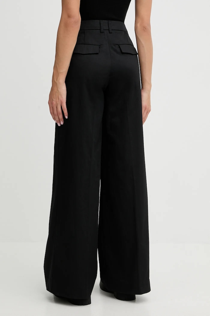Ruházat Karl Lagerfeld Jeans pamut nadrág B1W10086 fekete
