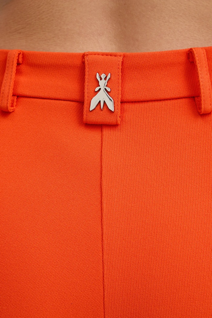 Παντελόνι Patrizia Pepe 8P0792.A726 πορτοκαλί