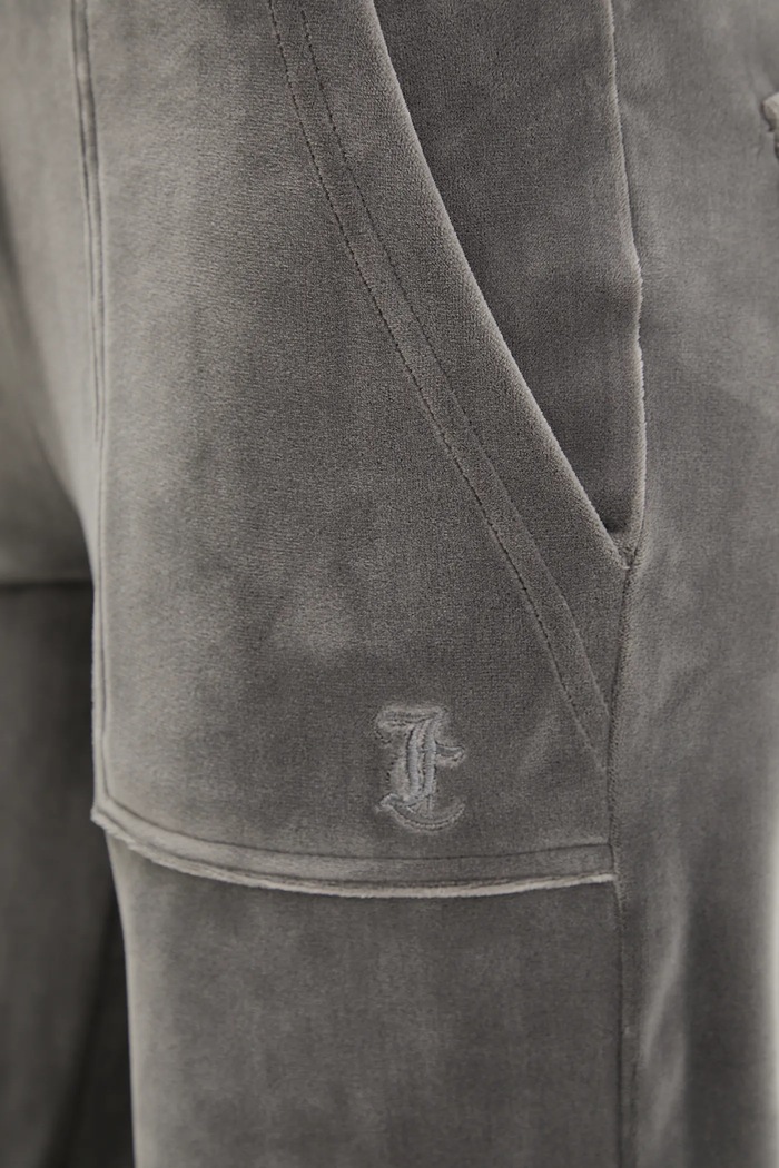 Tepláky Juicy Couture Layla šedá JCSEBJ001.150