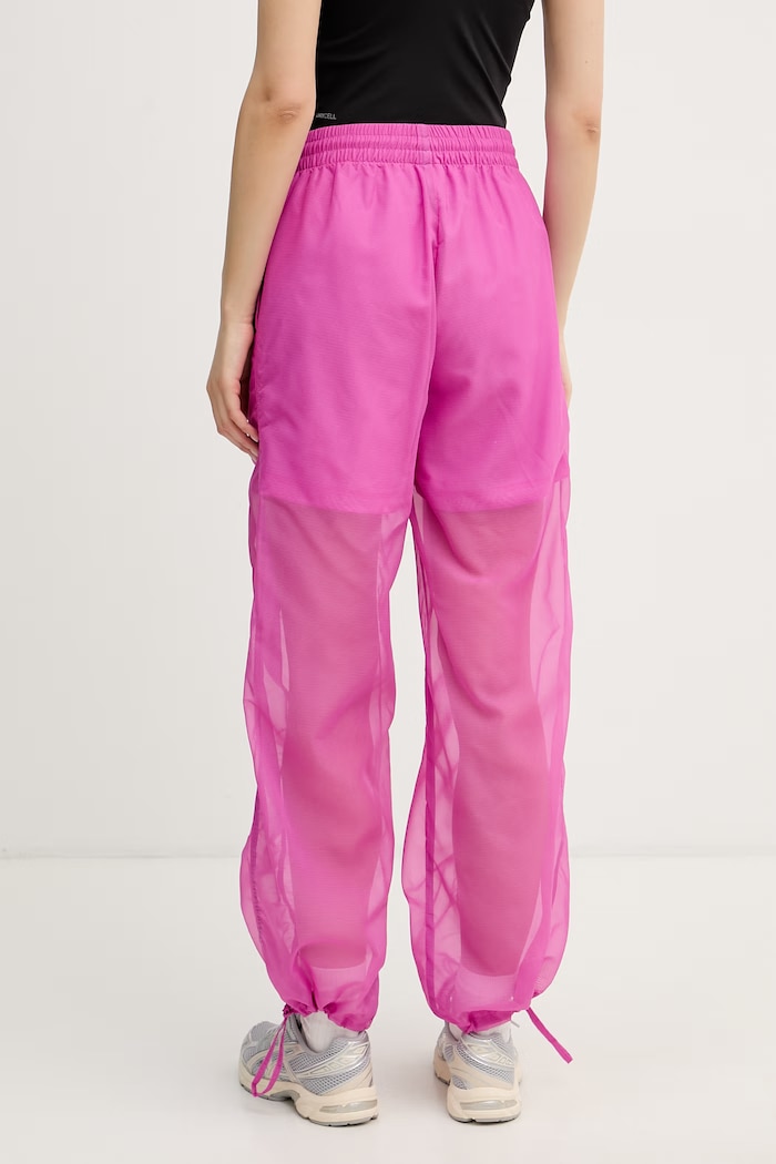 Îmbrăcăminte Puma pantaloni de trening pentru femei Dare to Woven 634598 violet