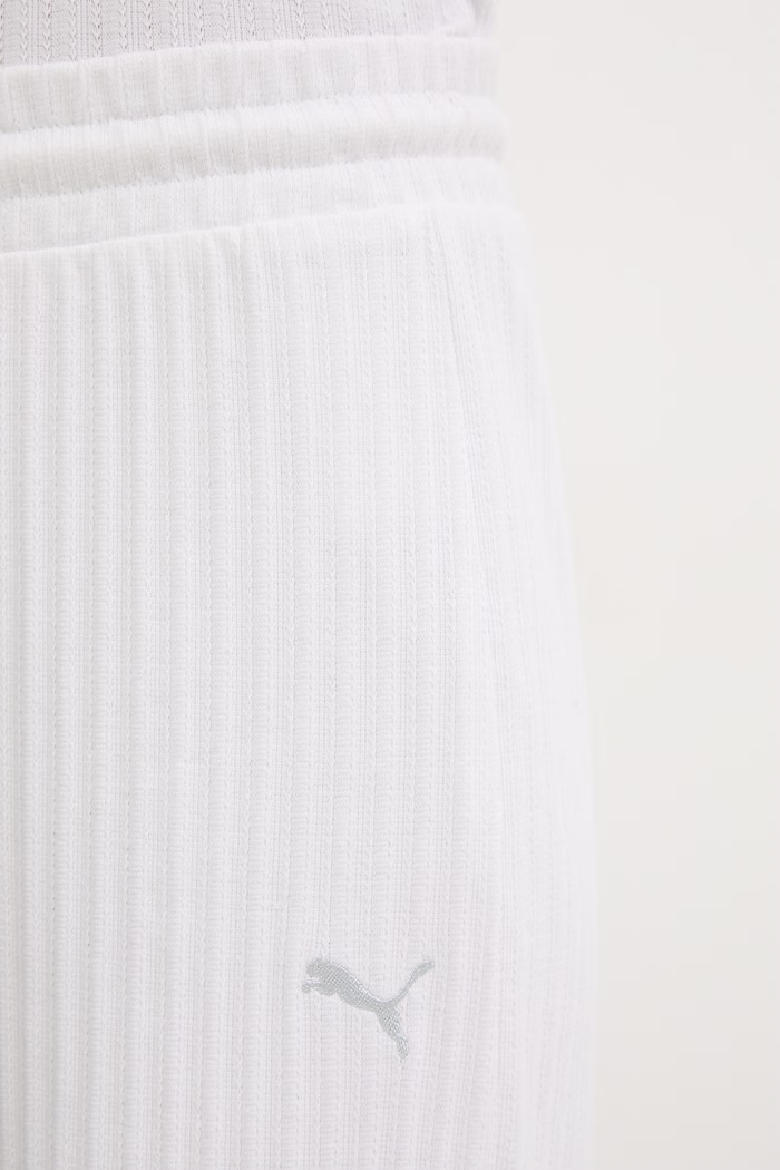 Puma teplákové nohavice dámske Comfort biela 693284