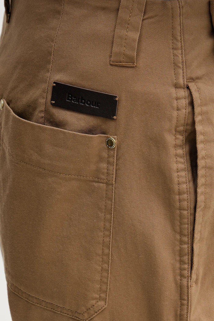 Hlače Barbour Alara smeđa LTR0411